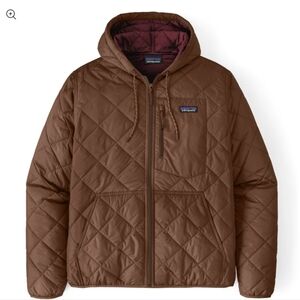 Patagonia Brown Quilted Puffer Jacket